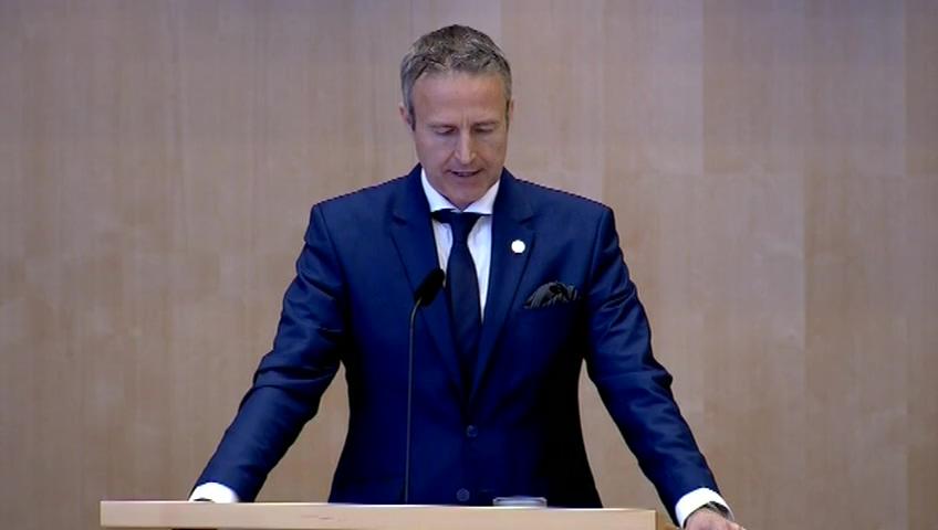 Stillbild från Debatt om förslag, Riksdagens arbetsformer