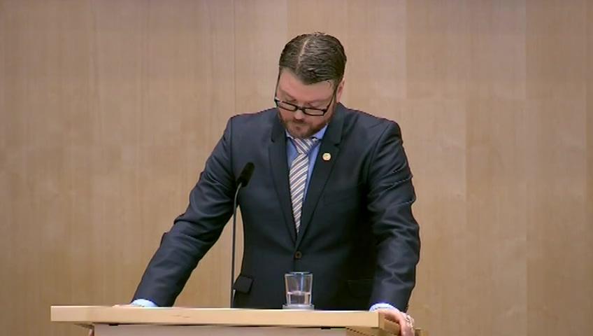 Stillbild från Debatt om förslag, Offentlig upphandling