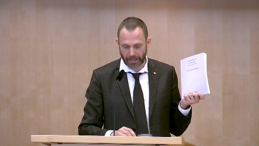 Stillbild från Debatt om förslag, Infrastrukturfrågor