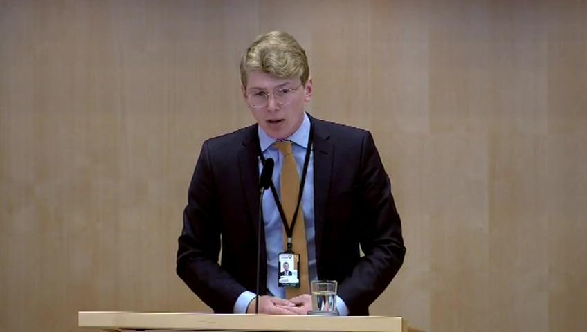 Stillbild från Debatt om förslag, Civila samhället inklusive trossamfund