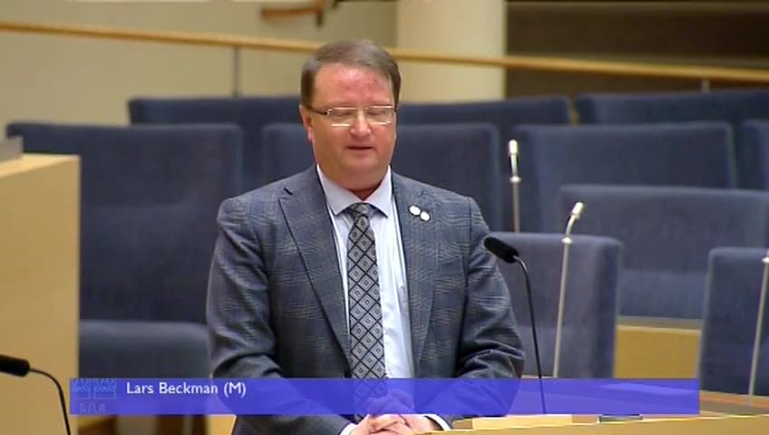 Stillbild från Interpellationsdebatt, Arbetsförmedlingen