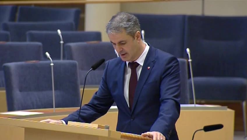Stillbild från Interpellationsdebatt, Kärnkraft för framtida elbehov