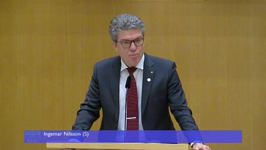 Stillbild från Debatt om förslag, Utgiftsområde 25 Allmänna bidrag till kommuner