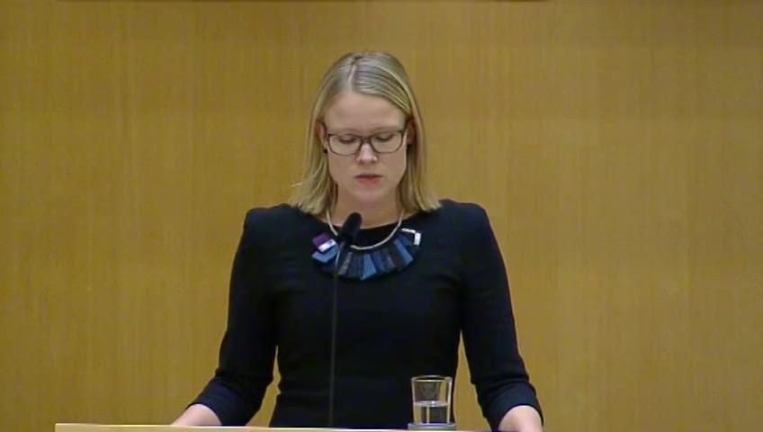 Stillbild från Debatt om förslag, Utgiftsområde 23 Areella näringar, landsbygd och livsmedel