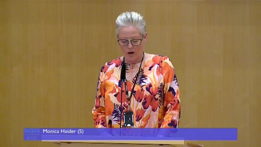 Stillbild från Debatt om förslag, Utgiftsområde 19 Regional tillväxt