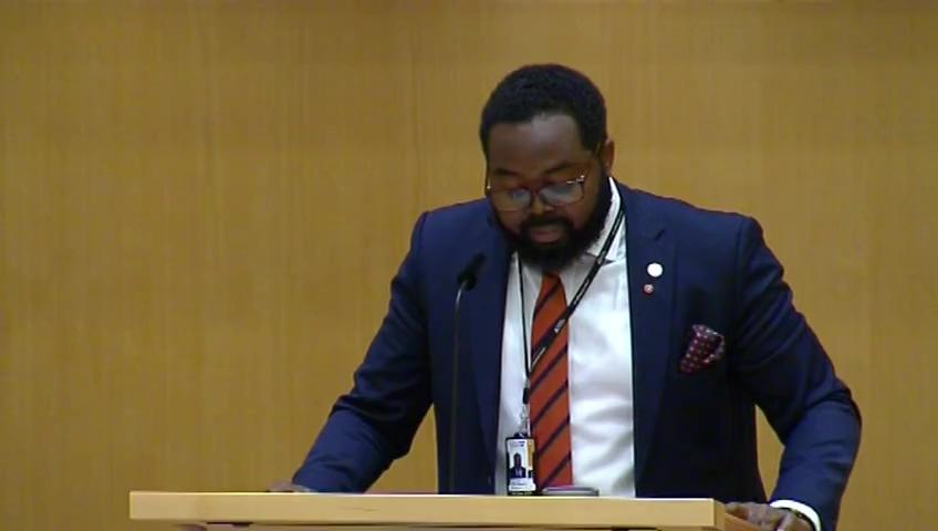 Stillbild från Debatt om förslag, En ny regional planering