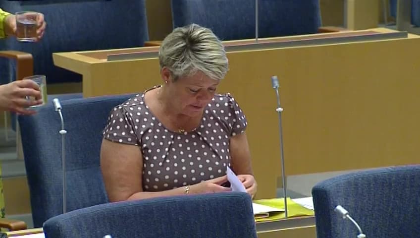 Stillbild från Interpellationsdebatt, Akutsjukvård i landsorten