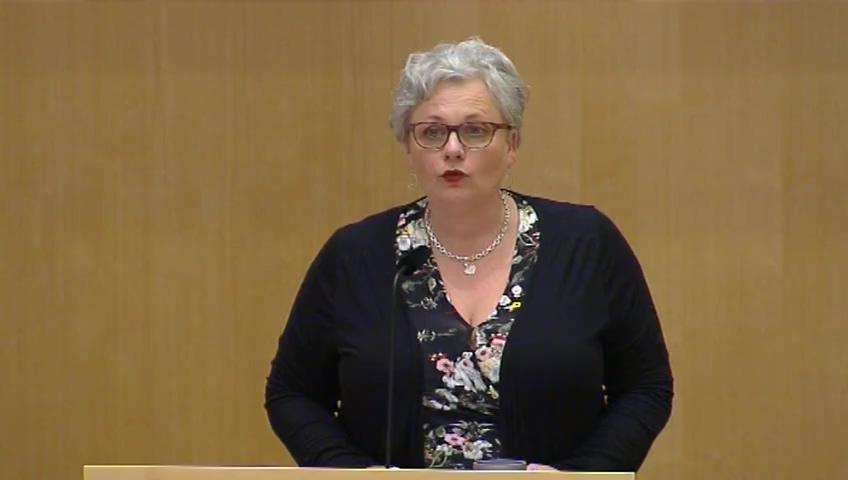 Stillbild från Debatt om förslag, Riksrevisionens rapport om Strålsäkerhetsmyndighetens kärnkraftstillsyn