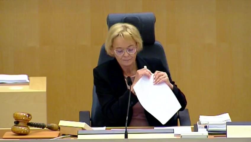 Stillbild från Debatt om förslag, EU:s dataskyddsförordning och lagstiftningen inom Näringsdepartementets ansvarsområden