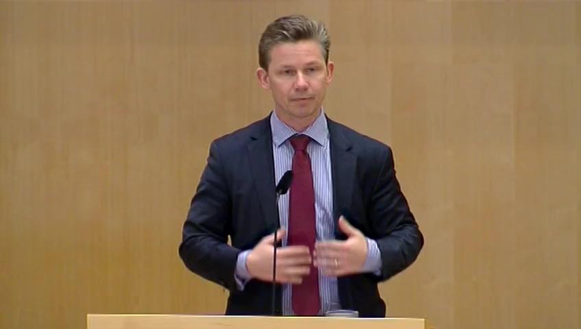 Stillbild från Debatt om förslag, Våldsbrott och brottsoffer