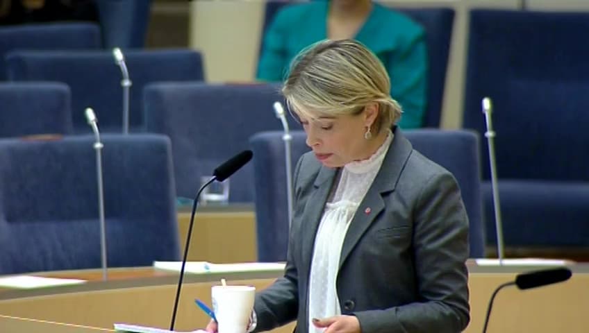 Stillbild från Interpellationsdebatt, Vårdköer för prostatacancerpatienter