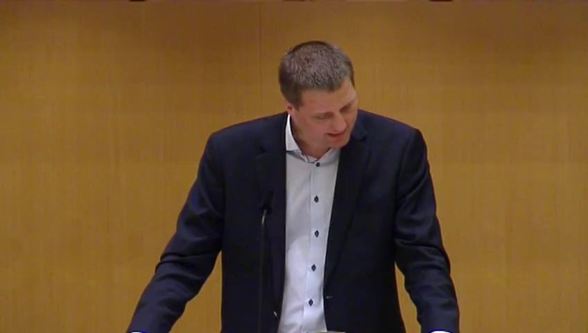 Stillbild från Debatt om förslag, Riksrevisionens rapport om Polisens forensiska organisation