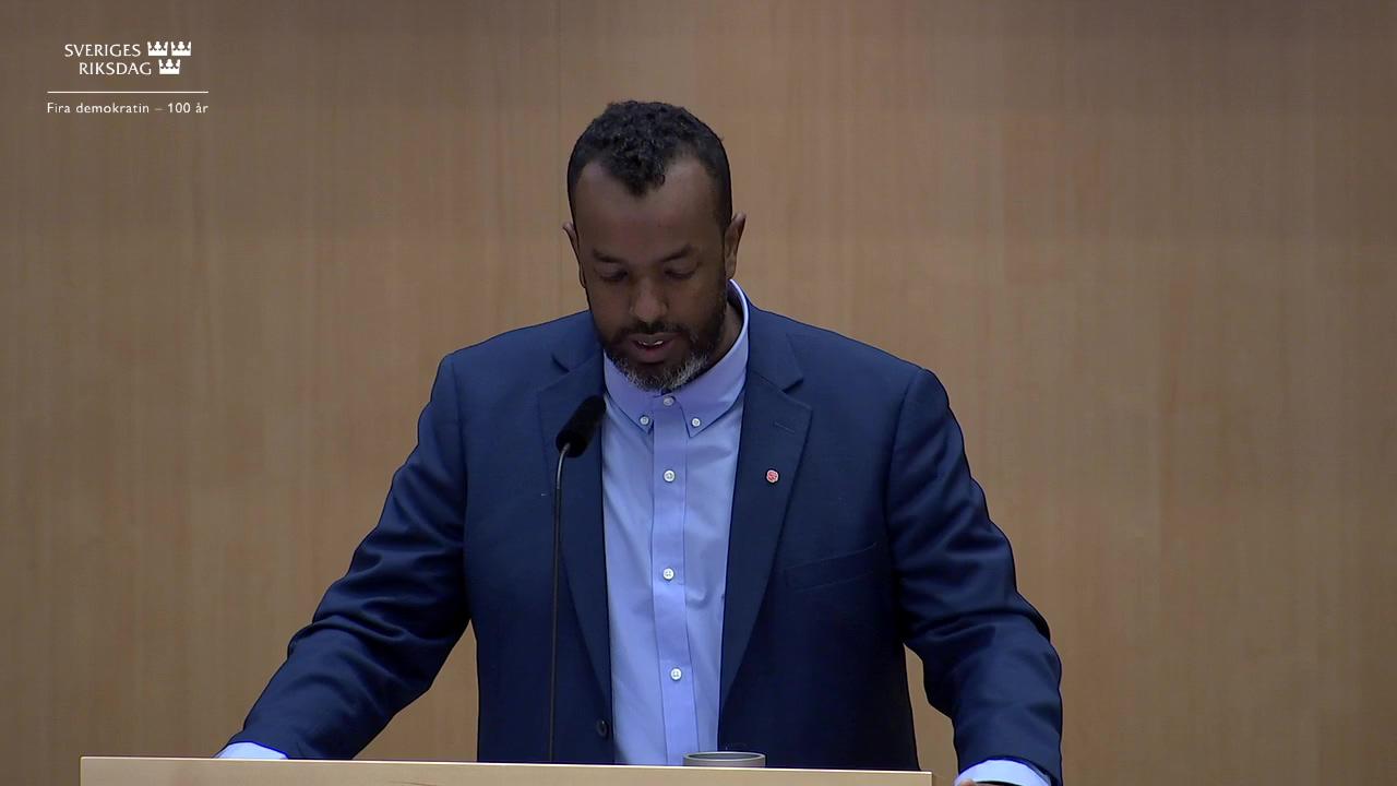 Stillbild från Debatt om förslag, En utvidgad rätt till återköp och flytt av fond- och depåförsäkringar