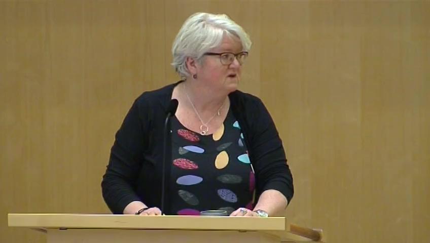 Stillbild från Debatt om förslag, Riksrevisionens rapport om kommunersättningar för migration och integration