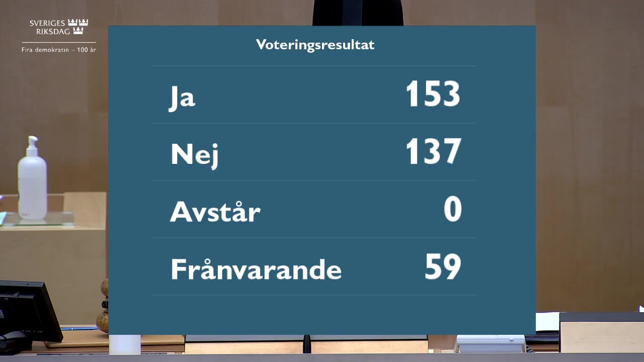 Stillbild från Beslut, Beslut