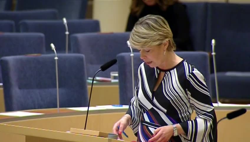 Stillbild från Interpellationsdebatt, Vårdval för alla