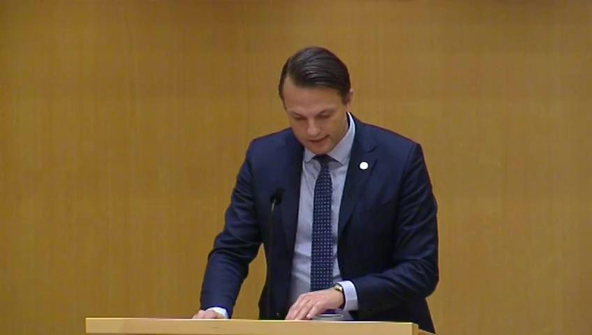 Stillbild från Debatt om förslag, Utgiftsområde 13 Jämställdhet och nyanlända invandrares etablering