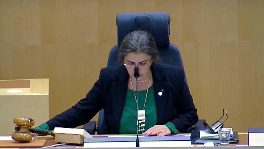 Stillbild från Debatt om förslag, Tillsyn över vissa installationer för alternativa drivmedel