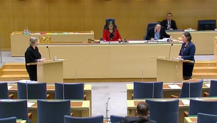 Stillbild från Interpellationsdebatt, Effekter av elcykelpremien