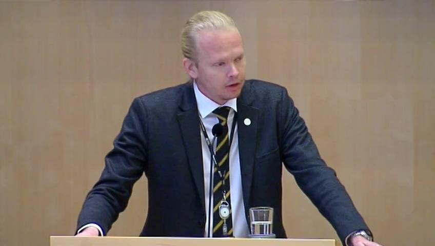 Stillbild från Debatt om förslag, Några frågor om offentlighet och sekretess