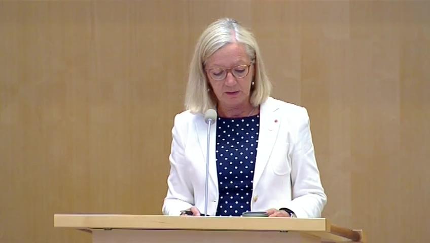Stillbild från Debatt om förslag, Riksrevisionens rapport om statens styrning genom riktade statsbidrag inom hälso- och sjukvården