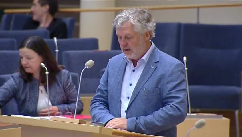 Stillbild från Interpellationsdebatt, Digitaliseringsrådet