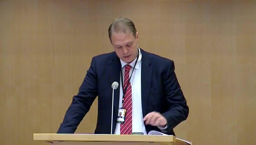 Stillbild från Debatt om förslag, Förebyggande av våldsbejakande extremism