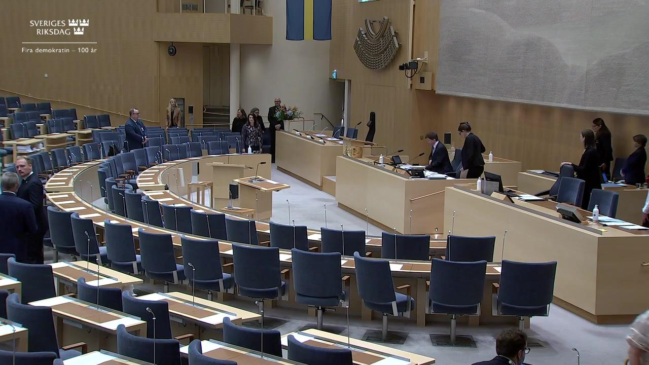 Stillbild från Utrikespolitisk debatt, Foreign Policy Debate