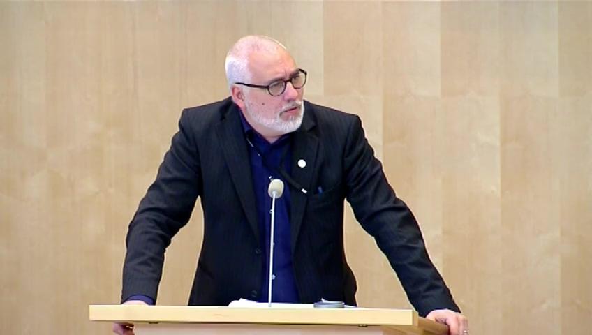 Stillbild från Debatt om förslag, Tillsammans mot brott - ett nationellt brottsförebyggande program