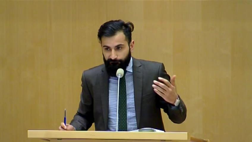 Stillbild från Debatt om förslag, Immaterialrätt