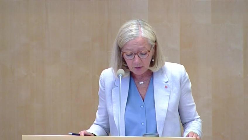 Stillbild från Debatt om förslag, Privata sjukvårdsförsäkringar inom offentligt finansierad hälso- och sjukvård