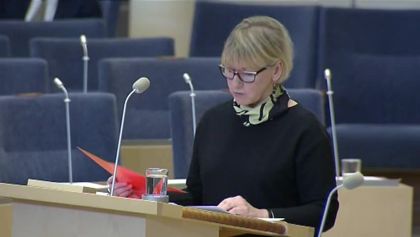 Stillbild från Interpellationsdebatt, Folkmordet 1915