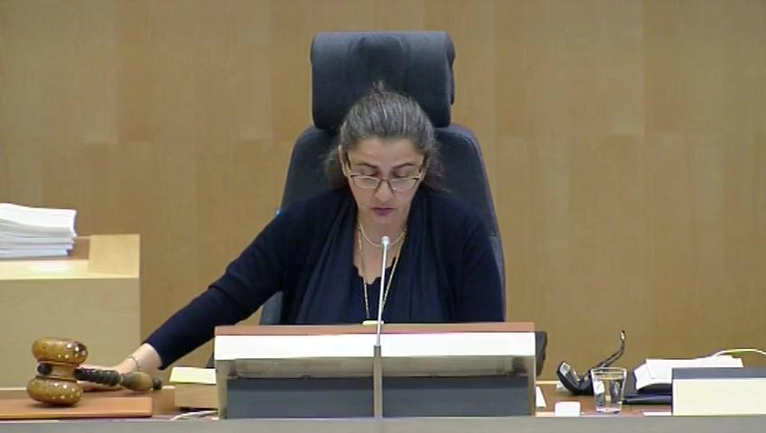 Stillbild från Debatt om förslag, 2014 års protokoll och rekommendation till ILO:s konvention om tvångsarbete