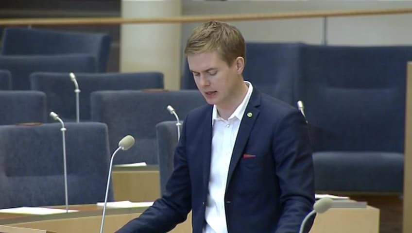 Stillbild från Interpellationsdebatt, Elevers rätt till modersmål