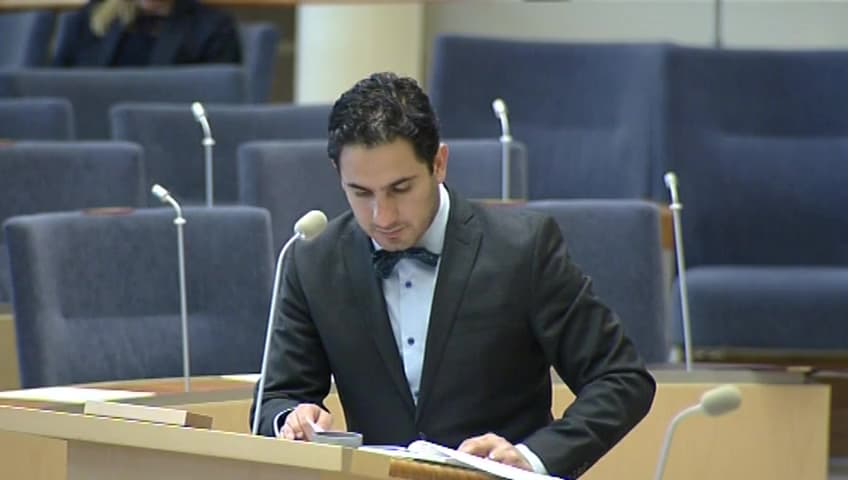 Stillbild från Interpellationsdebatt, Statlig service på landsbygden 