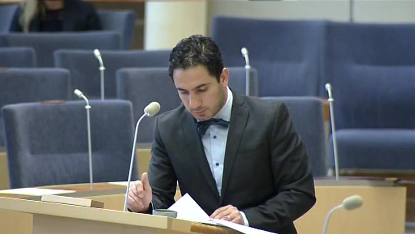 Stillbild från Interpellationsdebatt, Valuta för pengarna 