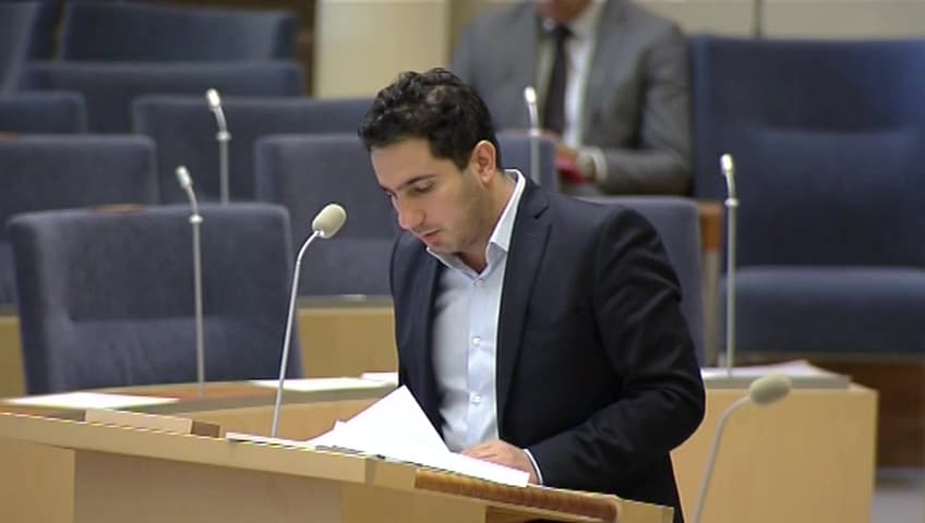 Stillbild från Interpellationsdebatt, Statliga jobb i nordöstra Skåne