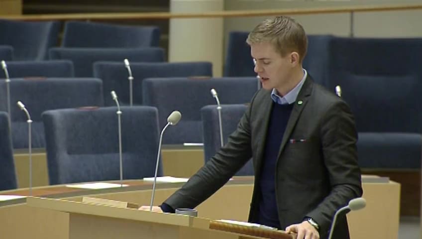 Stillbild från Interpellationsdebatt, Höjd kompetens i Sveriges skolor