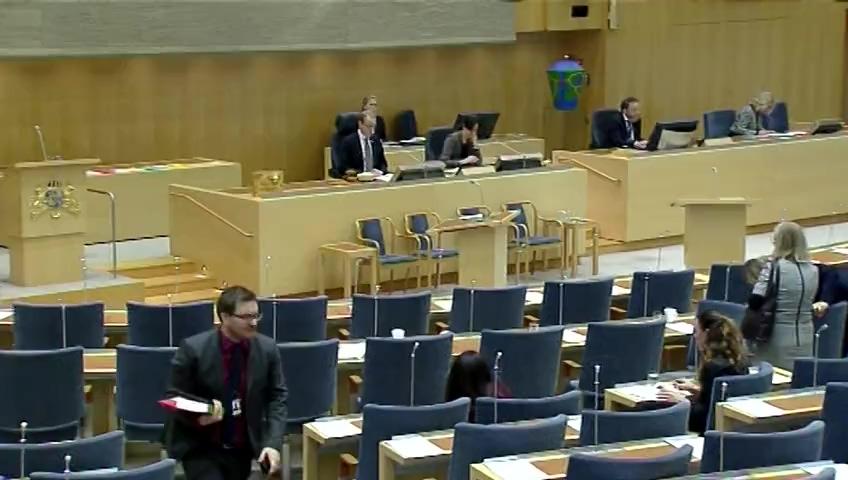 Stillbild från Debatt om förslag, Subsidiaritetsprövning av kommissionens förslag till ändringar i tillsynsförordningen och kapitaltäckningsdirektivet