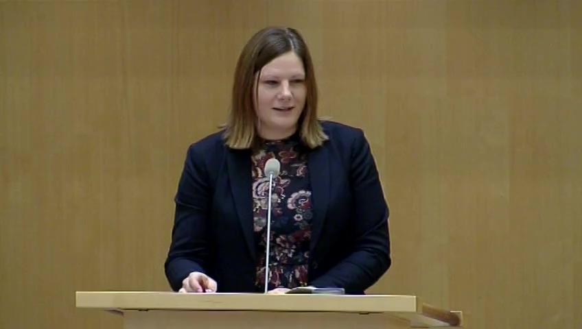 Stillbild från Debatt om förslag, En ny hälso- och sjukvårdslag