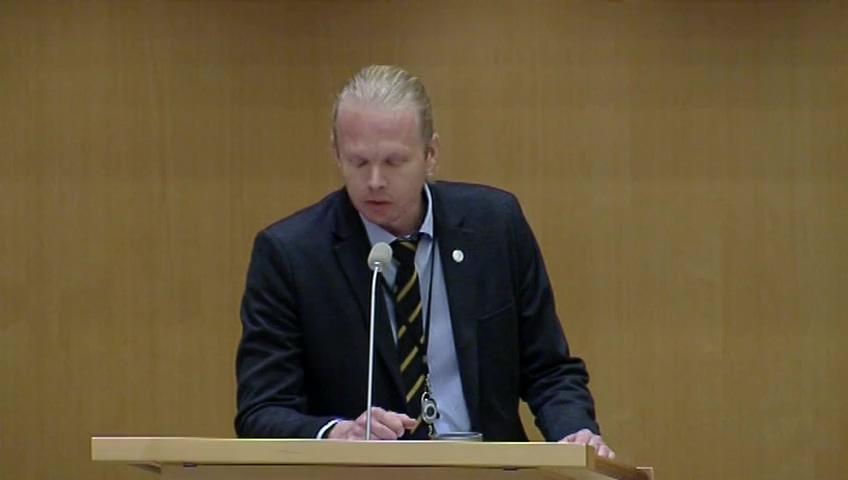 Stillbild från Debatt om förslag, Riksrevisionens rapport om nationella samordnare som statligt styrmedel