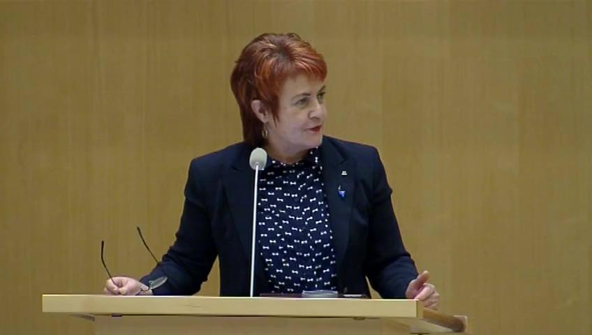 Stillbild från Debatt om förslag, En avgiftsfri filmgranskning och utvidgad ledsagarregel