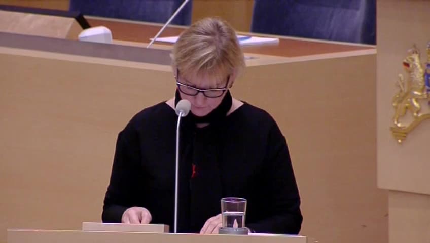 Stillbild från Interpellationsdebatt, Organhandel