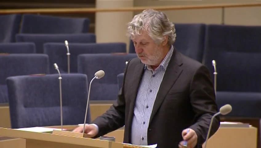 Stillbild från Interpellationsdebatt, Social housing i Göteborg