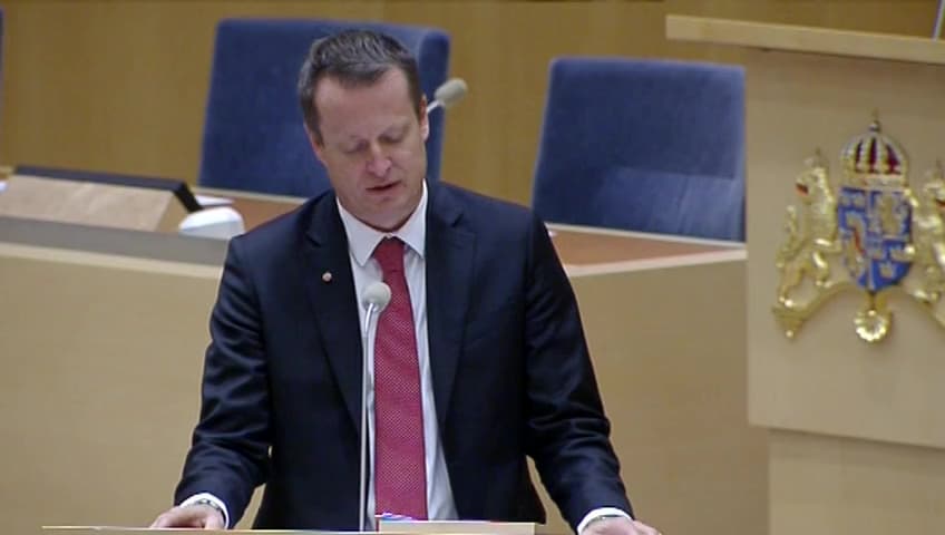 Stillbild från Interpellationsdebatt, Insatser för att hantera IS-återvändare