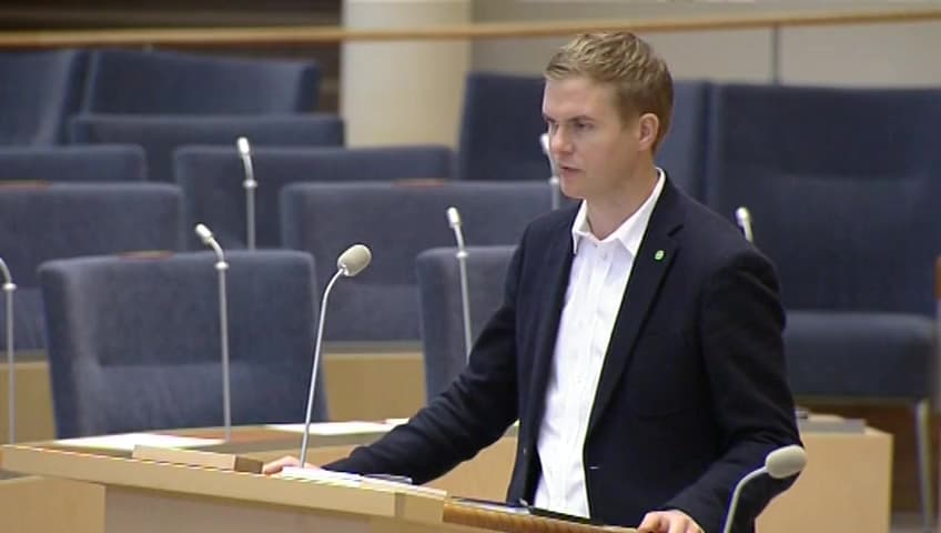 Stillbild från Interpellationsdebatt, Idrott i skolan