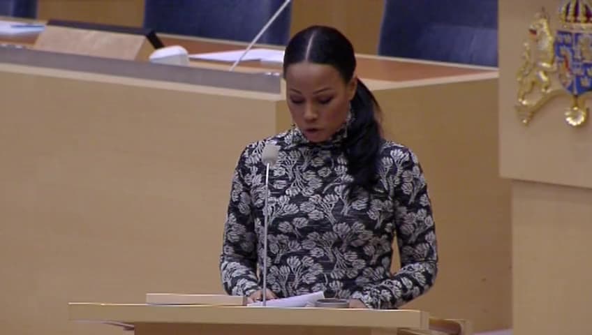 Stillbild från Interpellationsdebatt, Kungliga Operan