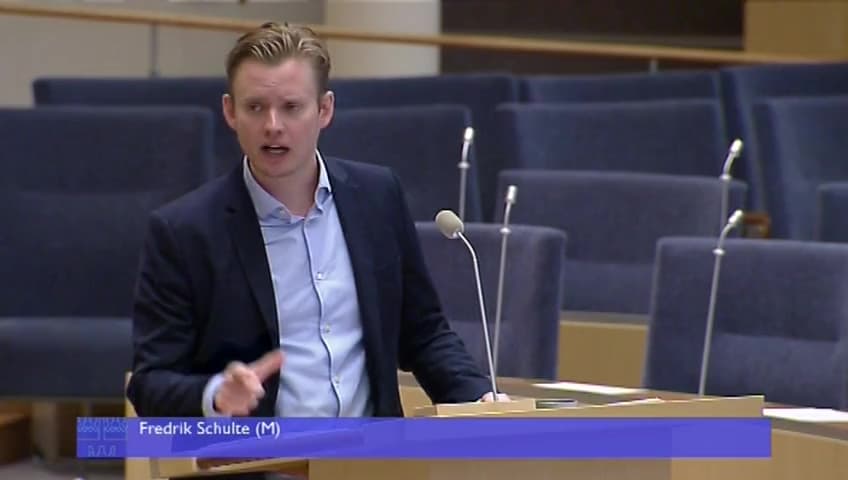 Stillbild från Interpellationsdebatt, Ränteavdragen