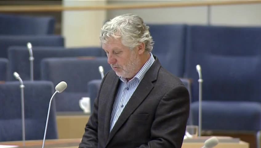 Stillbild från Interpellationsdebatt, Bostadsbyggnadsstatistik