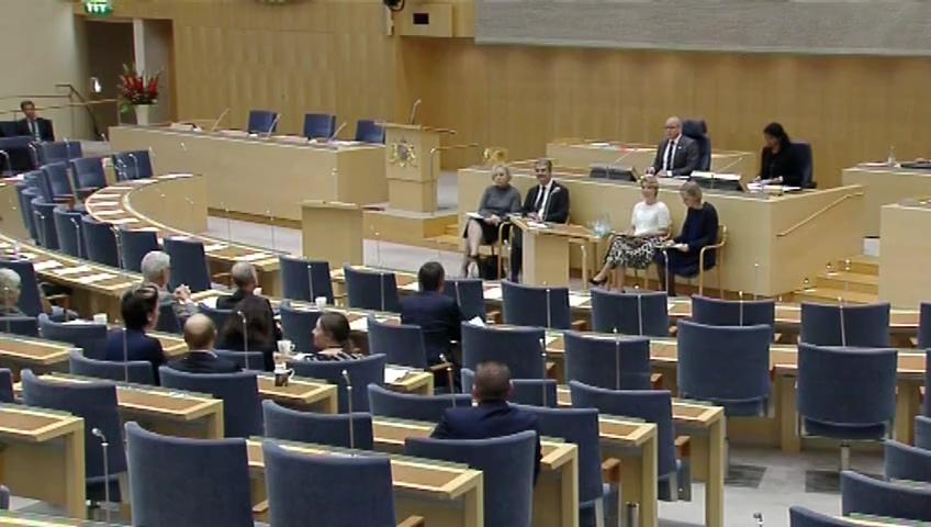 Stillbild från Frågestund, Frågestund